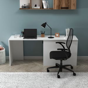 Newra - Light Walnut, White Light Walnut
White Study Desk