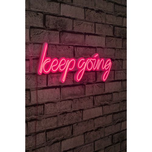 Wallity Ukrasna plastična LED rasvjeta, Keep Going - Pink slika 10