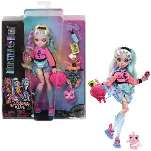 Monster High Lutka sa dodacima, Lagoona Blue slika 4