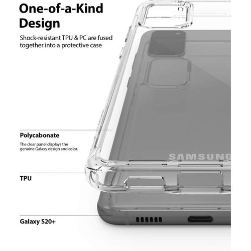 Ringke - Fusion - Samsung Galaxy S20 Plus 4G / S20 Plus 5G - Clear slika 5