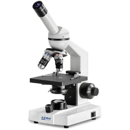 Kern OBS 102 mikroskop s prolaznim svjetlom monokularni 400 x iluminirano svjetlo slika 3