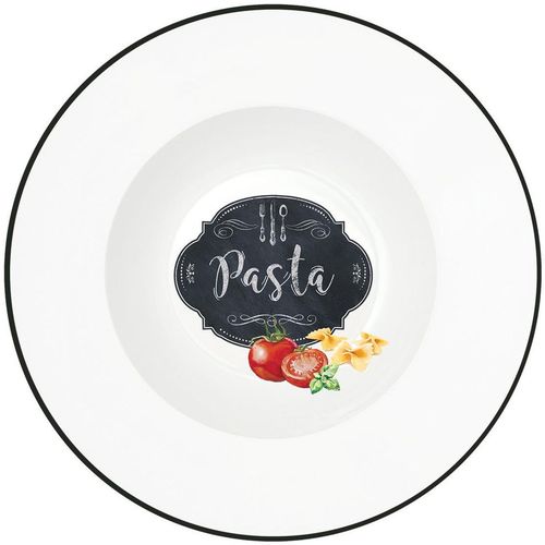 Easy Life KITCHEN BASICS PASTA porculanska zdjela/tanjur za tjesteninu slika 1