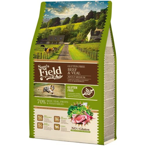 SFD MEDIUM ADULT GLUTEN FREE GOVEDINA I TELETINA 2,5kg slika 1