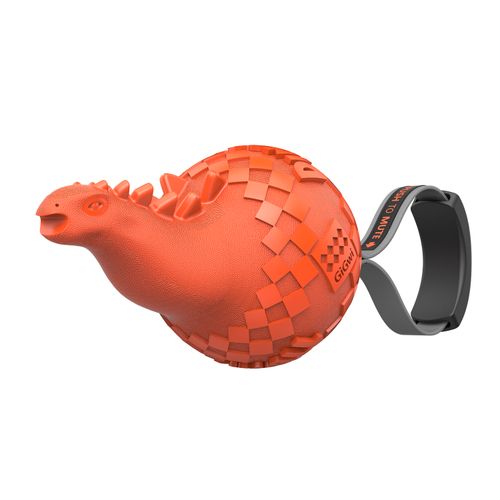 GiGwi igračka za pse Apatosaurus Oranž 28 cm slika 1