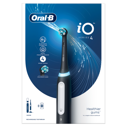 Oral-B iO4 Black Električna četkica za zube slika 5