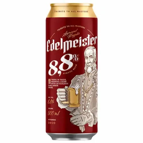 Edelmeister pivo 8,8% alkohola, limenka 0,5l slika 1