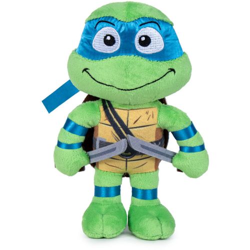 Ninja Turtles Mutant Mayhem Leonardo plush toy 38cm slika 1
