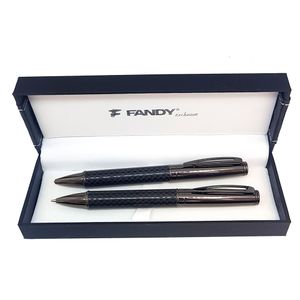 FANDY Pisaća garnitura - kemijska + tehnička olovka, Turtle, siva