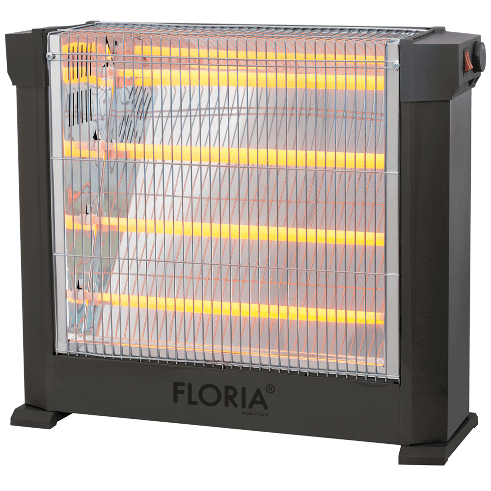 Floria Grijalica sa halogenim ( kvarcnim ) grijačem ZLN8808 /  1800 W, Crna  slika 1