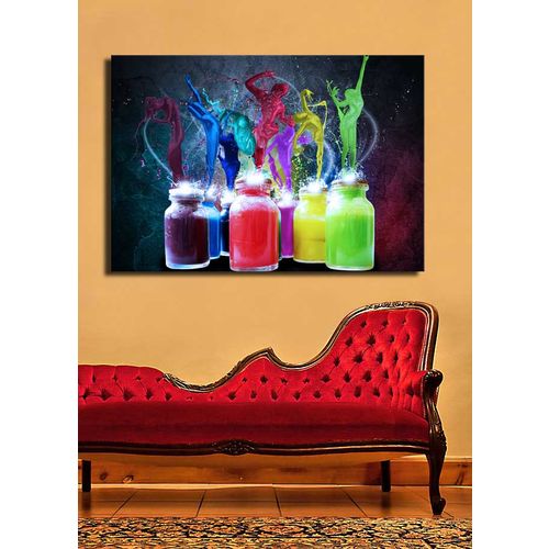 70100C-031 Multicolor Decorative Canvas Painting slika 3