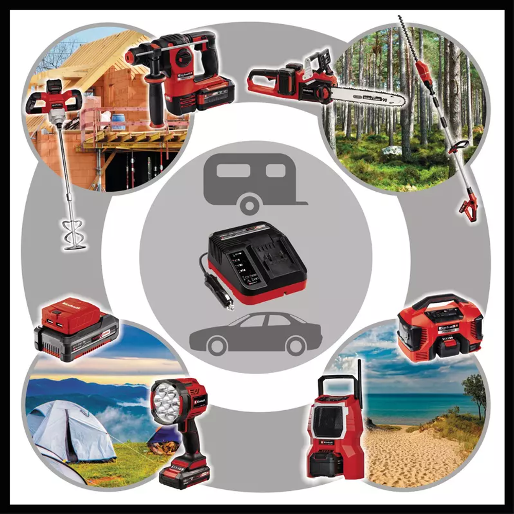 Einhell Power X-Car Charger 3A punjač za auto slika 4
