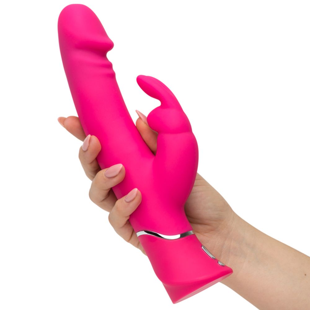 Rabbit vibrator Happy Rabbit - Dual Density, ružičasti slika 7