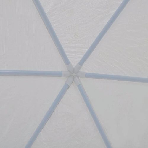 Šesterokutni Šator sa 6 panela Bijeli 2x2 m slika 59
