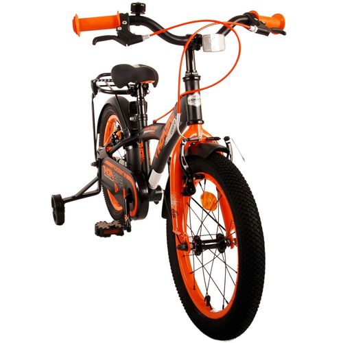 Dječji bicikl Volare Thombike 16" s dvije ručne kočnice crno-narančasti slika 10