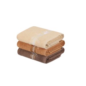 409 - Cream, Caramel, Brown Cream
Caramel
Brown Hand Towel Set (3 Pieces)