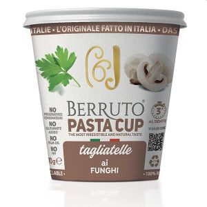 Berruto pasta cup, Tagliatelle ai Funghi, 70grama instant tjestenina