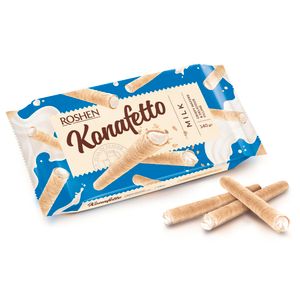 Roshen Konafetto vafel rolice s mliječnom kremom 140g