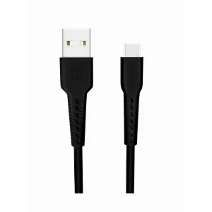 Swissten kabl USB/Type C 1,0m crna