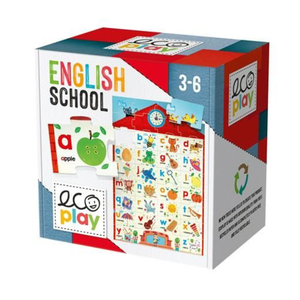 Headu Edukativne puzle English School 28528 - Puzle abeceda engleskog jezika