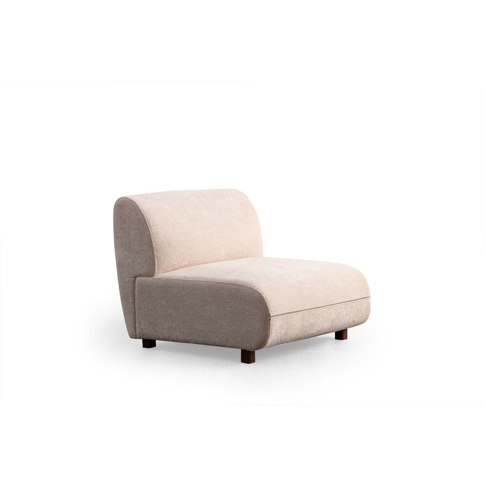 Ugaona sofa Pavia Corner 6 (L1,5+O1+Cx+O1+Chlr) - boje: krem smeđa slika 8