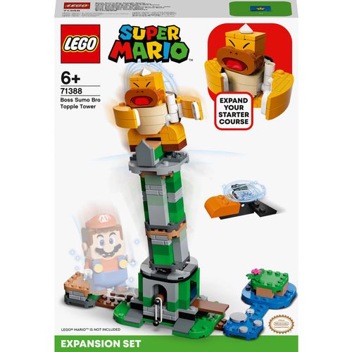 LEGO® SUPER MARIO™ 71388 prošireni komplet - padajući toranj i Boss Sumo Bro slika 1