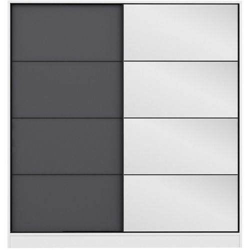 Kale - 3163 White
Anthracite Wardrobe slika 7