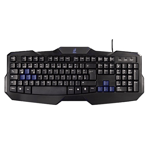 HAMA Gejmerska tastatura URAGE EXODUS 2 US (Crna) slika 1