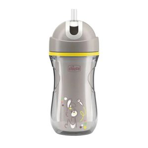 Chicco Termalna flašica sa slamkom Sport Cup 266ml, Grey