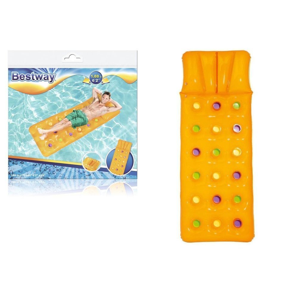 Zračni madrac za kupanje Bestway 188x71 cm - žuta slika 1