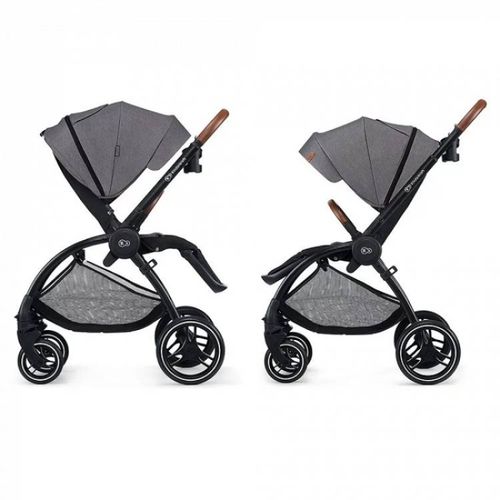 Kinderkraft Kolica 2U1 Evolution Cocoon Platinum Grey slika 3