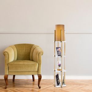 7120 - White, Gold White
Gold Floor Lamp