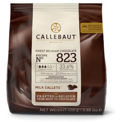 BARRY CALLEBAUT Mlečna čokolada 400g slika 1