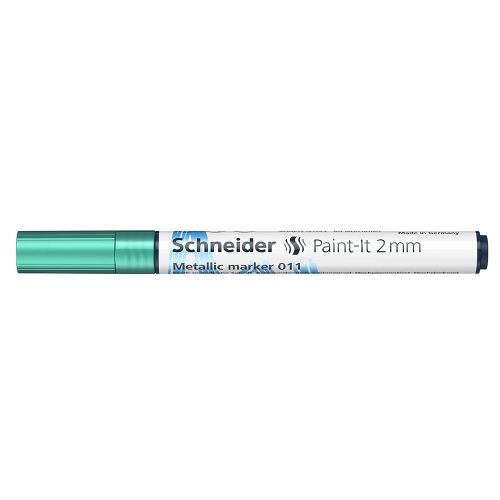 SCHNEIDER Flomaster Paint-It metalik marker  011, 2 mm, zeleni slika 1