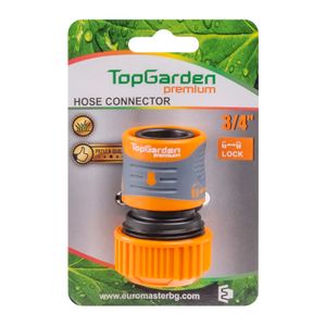 TOP GARDEN PREMIUM Priključak za crijevo 3/4" sa bravom