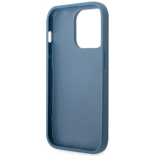 Guess Futrola za iPhone 14 Pro Max PU 4G BIG METAL LOGO BLUE slika 3