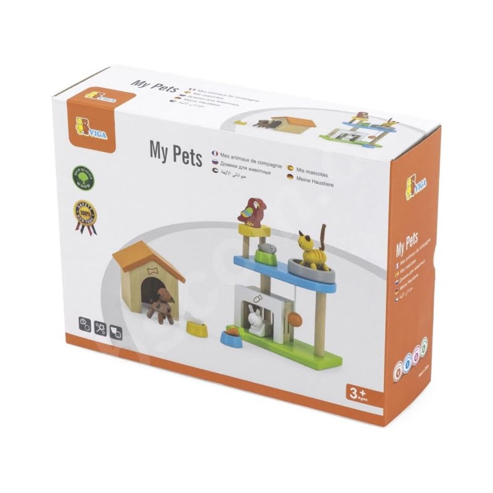 Viga My Pets - Drveni set Moji ljubimci slika 1