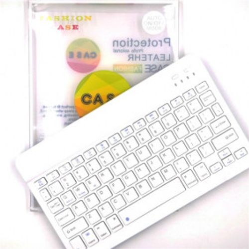 Tastatura Bluetooth 10 inch bela slika 1