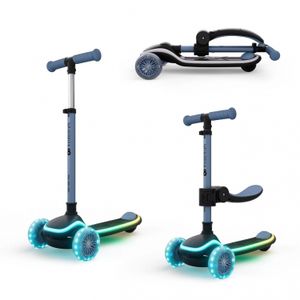Kinderkraft Romobil sa LED svjetlećim točkovima Raket Up, Blue