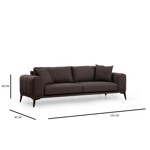 Atelier Del Sofa Trosjed, Kenzo 3 - Grey slika 6