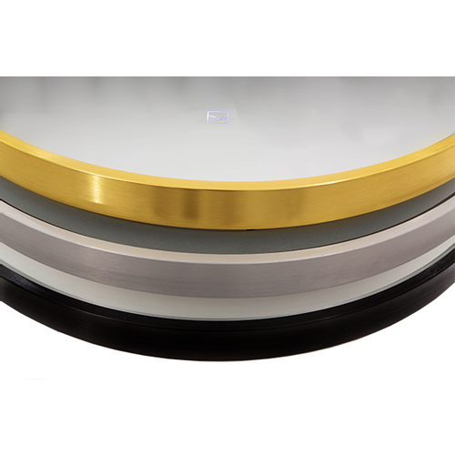 Ceramica lux   Ogledalo alu-ram fi 60, gold, bez led-a, sa kožnim kaišem - CL14 300038 slika 2