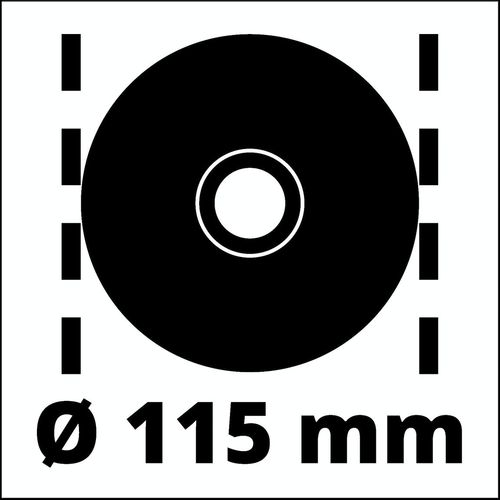 Einhell Ugaona brusilica TE-AG 115 slika 9