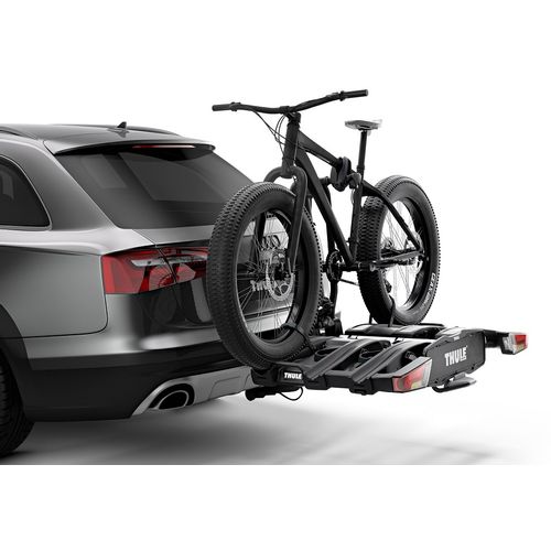 Thule EasyFold XT 3, 934B nosač bicikla na kuku crni za 3 bicikla s torbom slika 7