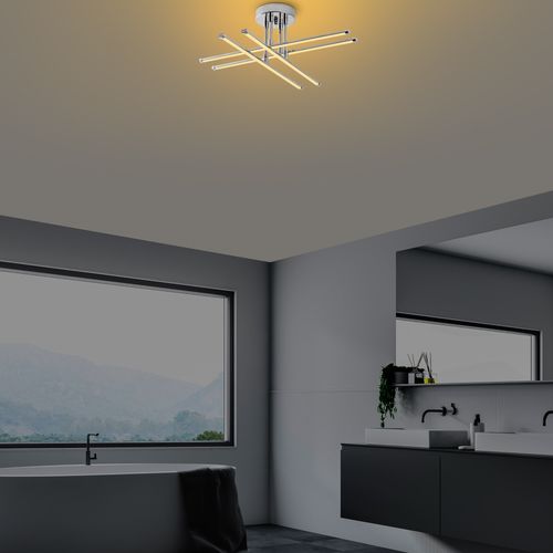 Exhaust-13662 Chrome Chandelier slika 2