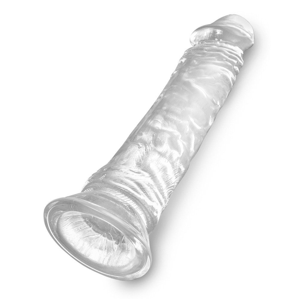 Dildo 21,8 cm King Cock Clear slika 5
