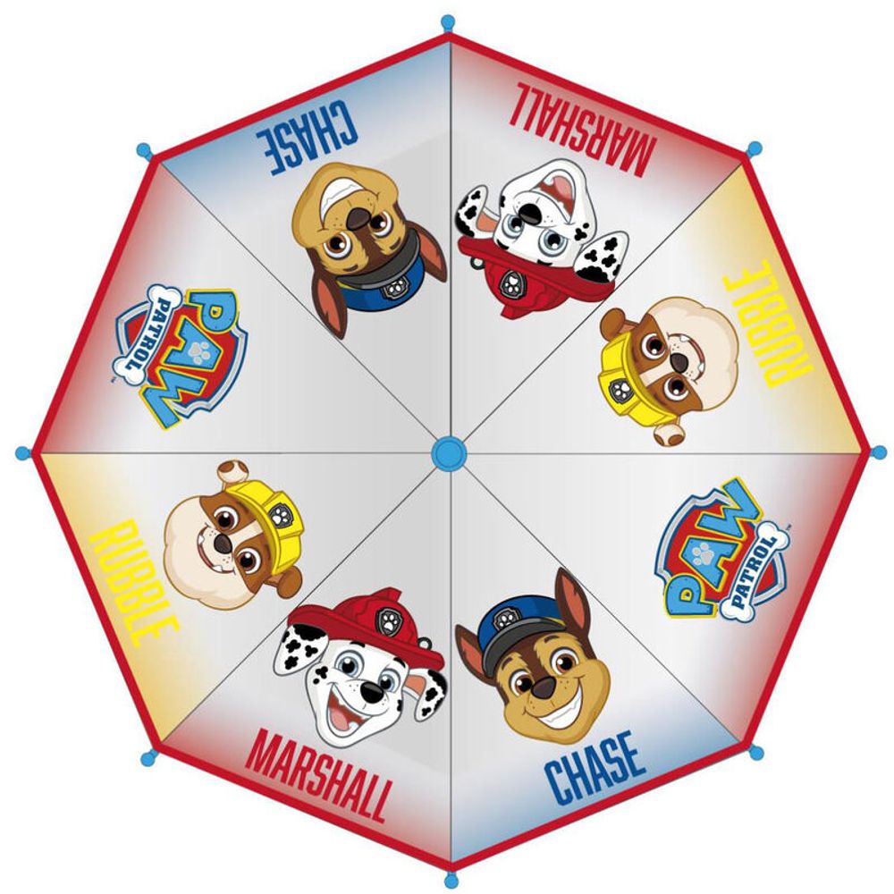 Paw Patrol ručni kišobran s mjehurićima 45 cm slika 1