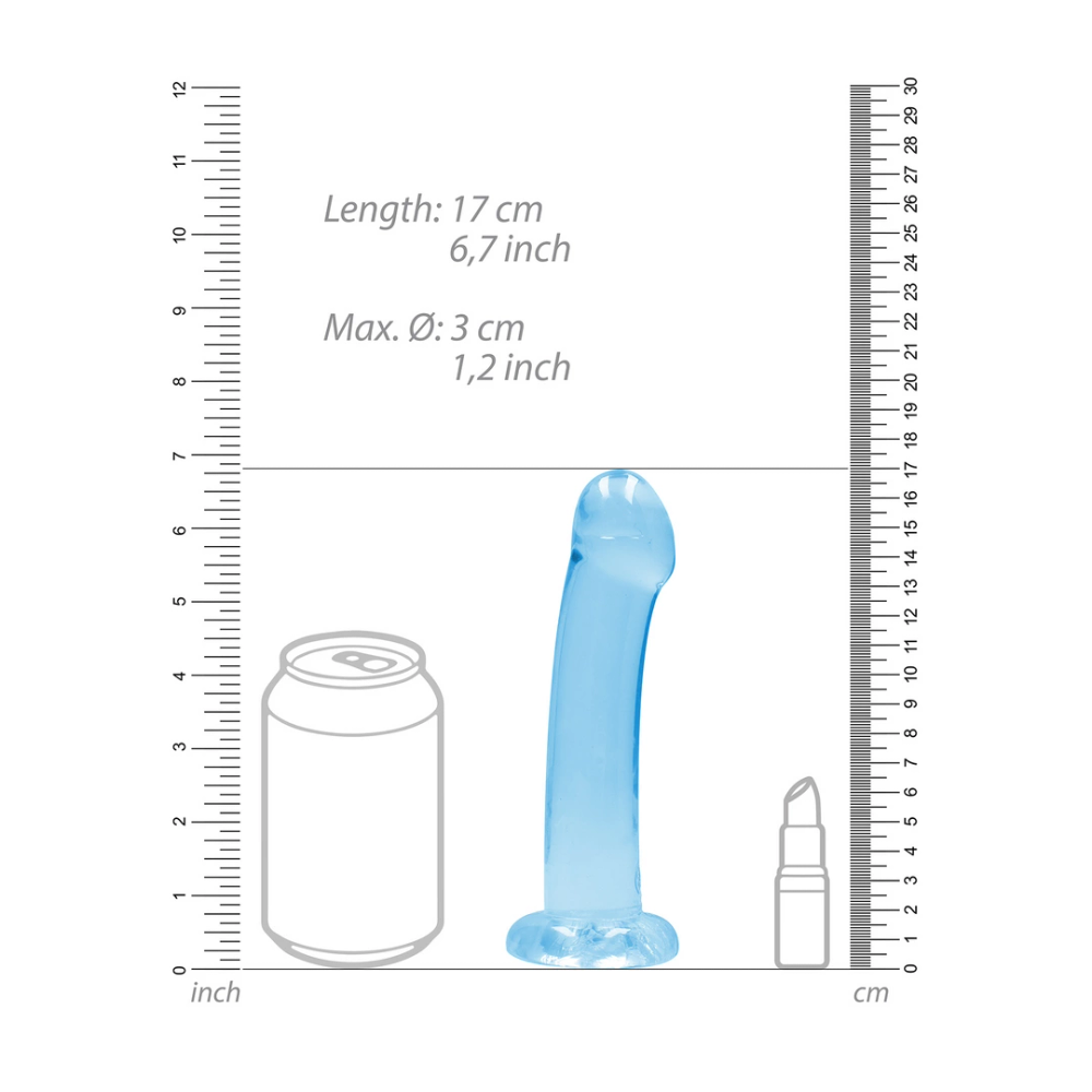 RealRock by Shots nerealistični dildo s vakuumskom čašicom - 7 / 17 cm slika 4