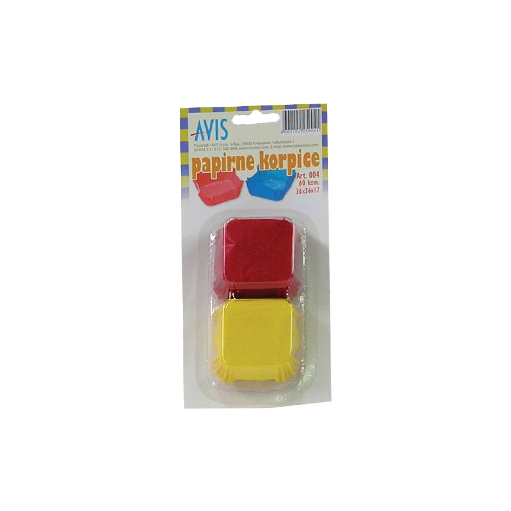 Korpica papirna br 4 blister 1/60 slika 1