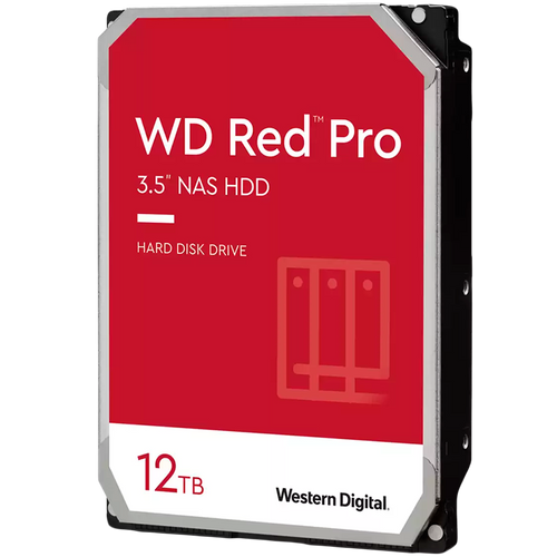 WD Red Pro 12TB HDD za Desktop (3.5'', 256MB, 7200 RPM, SATA 6 Gb/s) slika 2