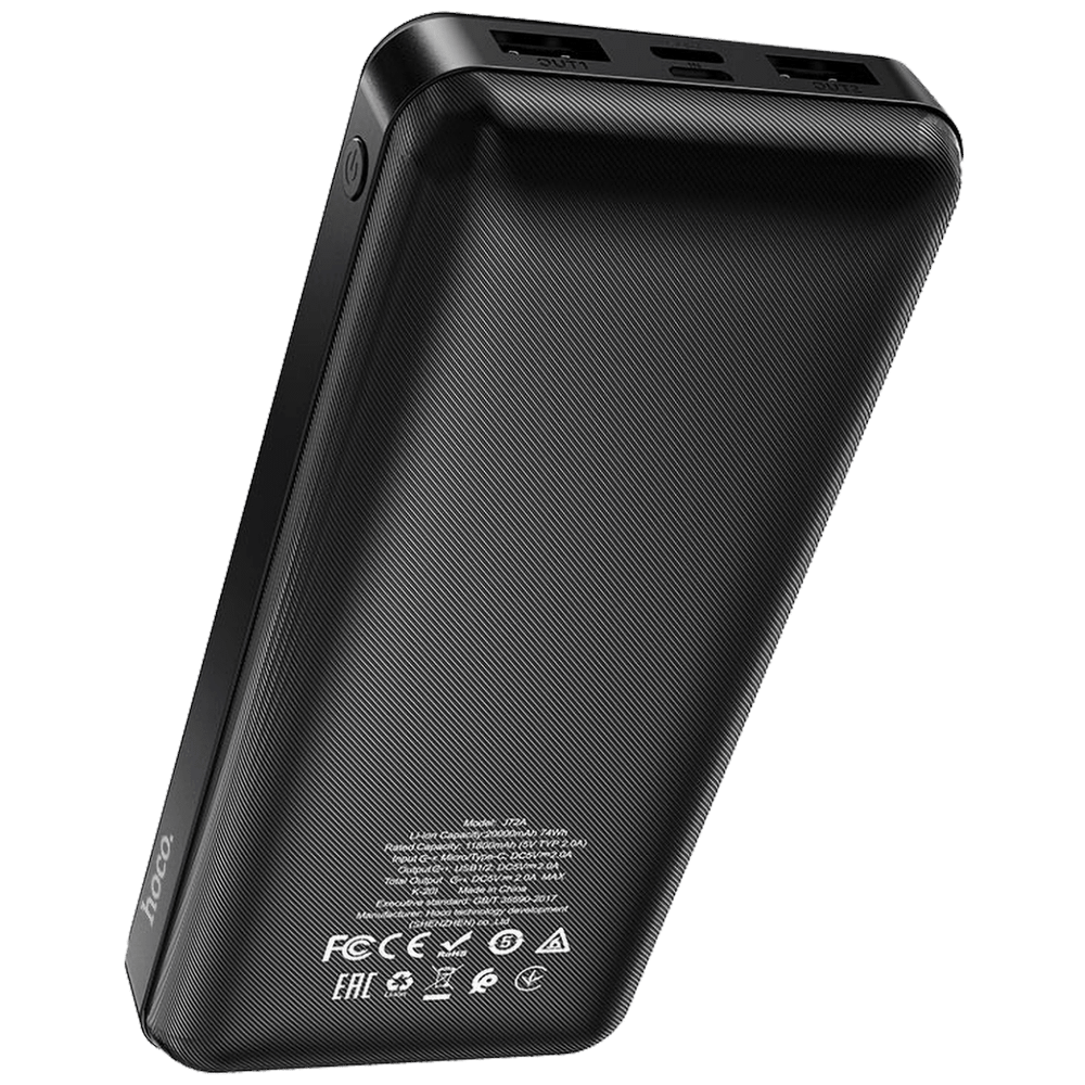 hoco. Punjač prijenosni za mobitele, 20000 mAh, 2A / 2A - J72A Easy travel slika 4