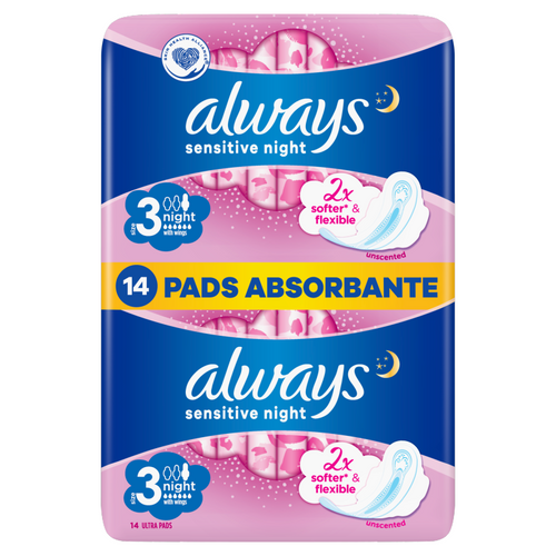 Always noćni ulošci ultra sensitive, 14 kom slika 1